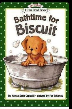 Book cover: Bathtime for Biscuit